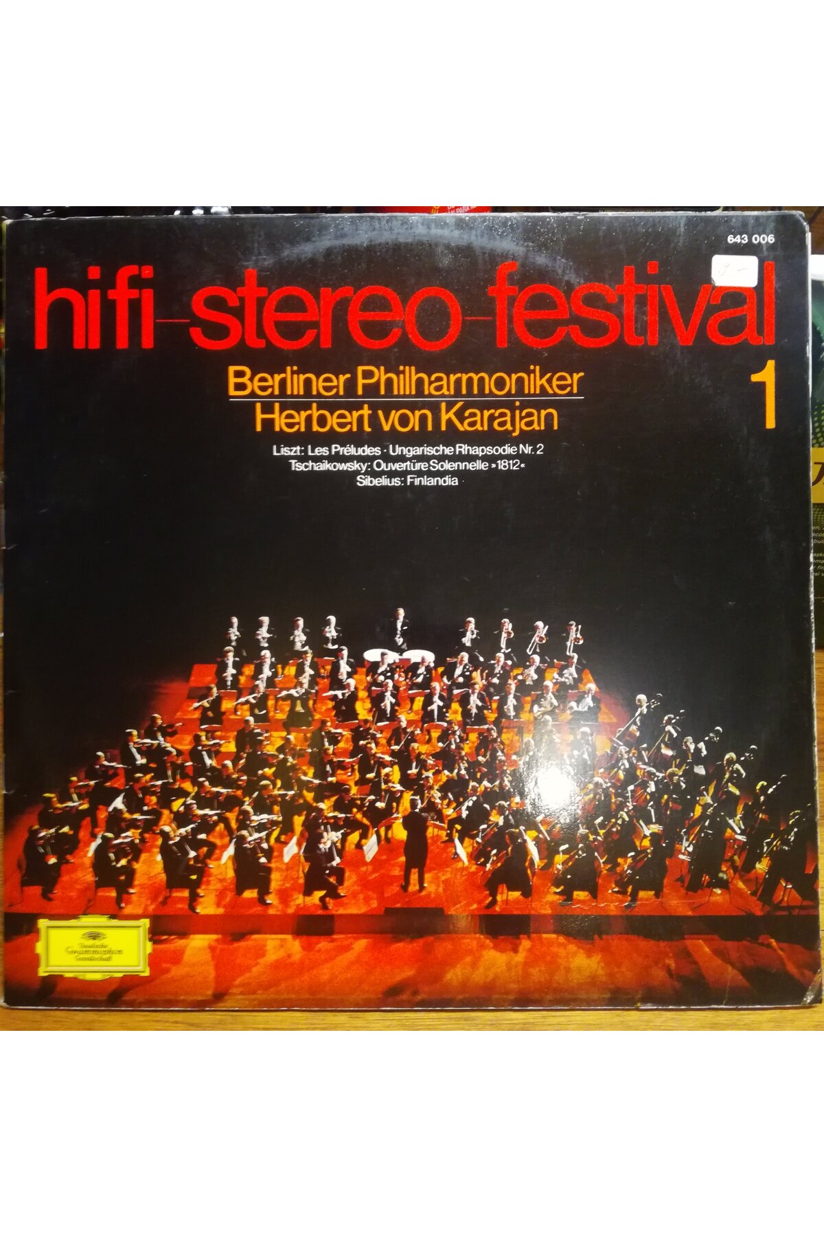 Berliner Philharmoniker, Herbert von Karajan – Liszt*, Tschaikowsky*, Sibelius* – Hifi-Stereo-Festival 1