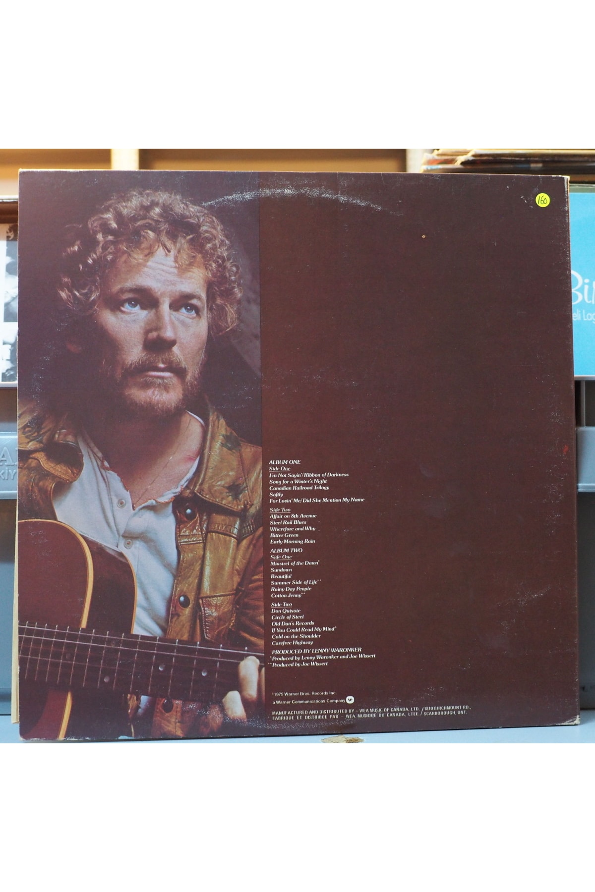 Gordon Lightfoot*gord's Gold, Canada Baskı 1975 2lp - Görsel 2