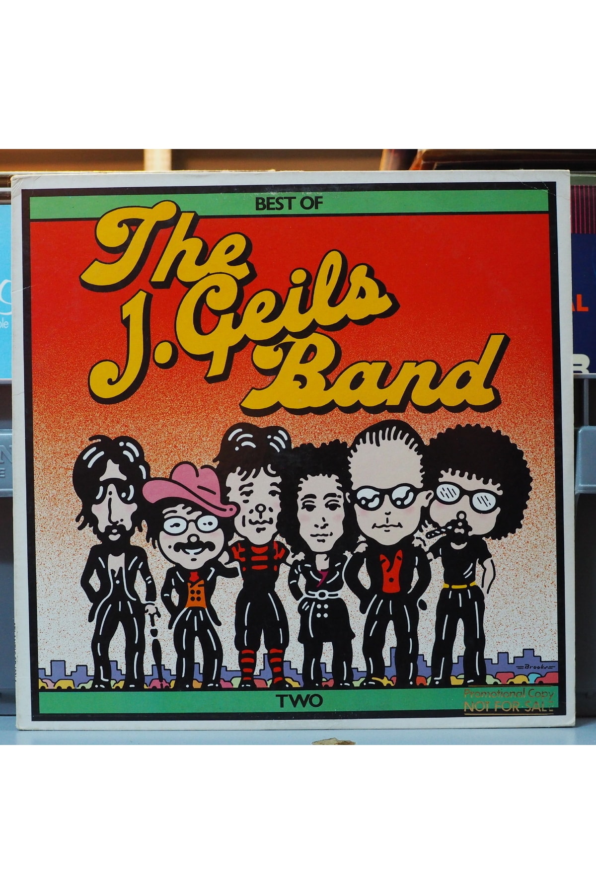The J. Geils Band*best Of The J. Geils Band Two , Amerikan Baskı 1980 Lp