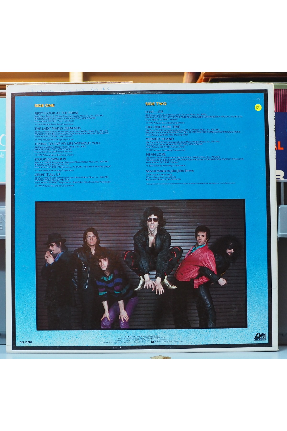 The J. Geils Band*best Of The J. Geils Band Two , Amerikan Baskı 1980 Lp - Görsel 2
