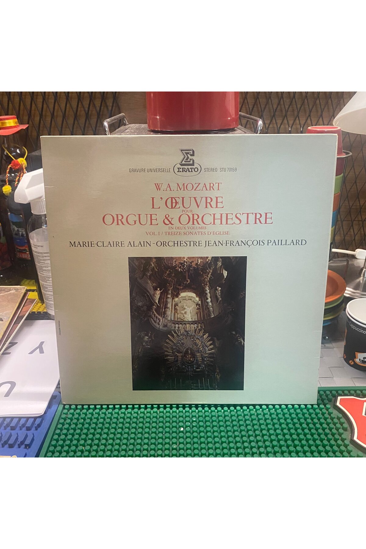 W.A. Mozart – The Works for Organ & Orchestra Vol. 1 / Church Sonatas for Organ and Orchestra Plak