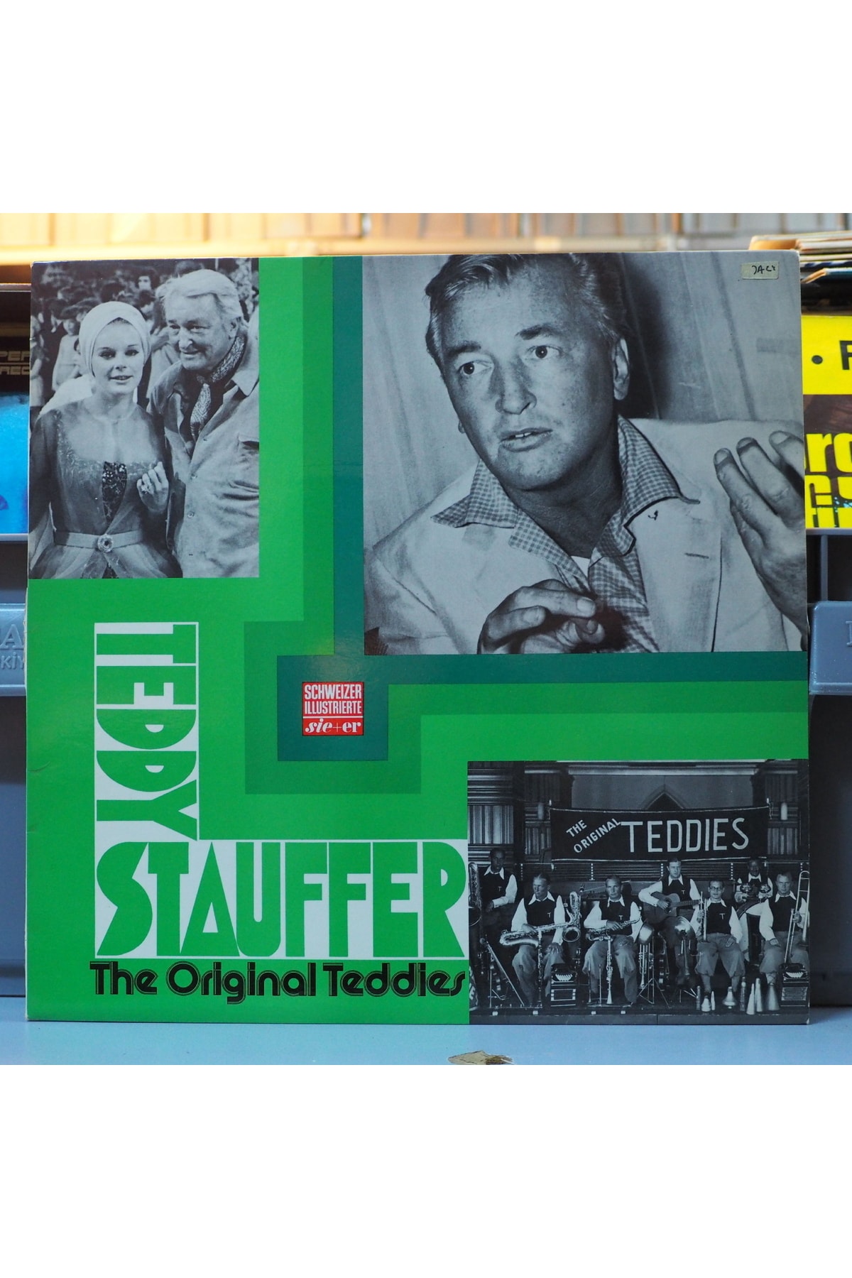 Teddy Stauffer*the Original Teddies* Teddy Stauffer - The Original Teddies,almanya Baskı 1974 Lp