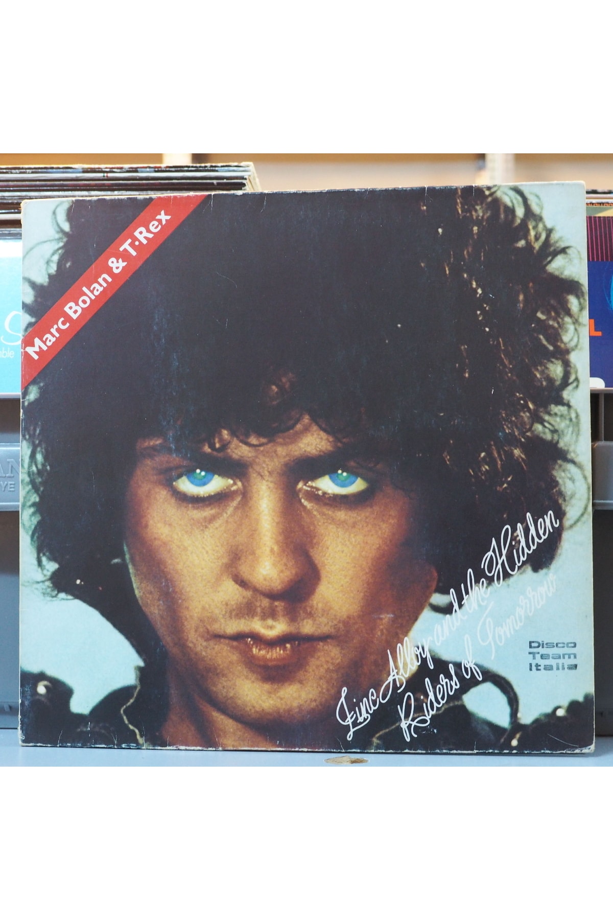 Marc Bolan & T.Rex* Zinc Alloy And The Hidden Riders Of Tomorrow - A Creamed Cage In August,almanya Baskı 1974lp